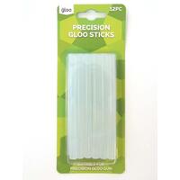 7mm Glue Sticks x12 for Gloo Glue Gun with Precision Nozzle