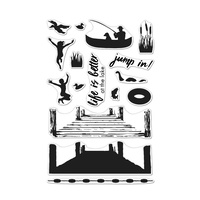 Hero Arts Clear Stamps Pier At The Lake