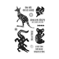 Hero Arts Clear Stamps Patterned Animals