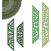 Heartfelt Creations Frame A Card Dies Leafy Borders