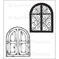 Heartfelt Creations Cling Stamps Grand Portal