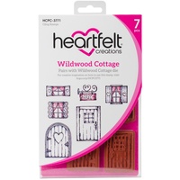 Heartfelt Creations Cling Stamps Wildwood Cottage 