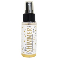 Imagine Crafts Sheer Shimmer Spritz Spray 59ml Gold