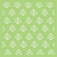 KaiserCraft Designer Template Stencil 6x6 Small Damask