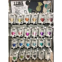 Izink Diamond Glitter Paint 80ml Complete Set 24 Colours