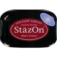 StazOn Ink Pad Black Cherry 