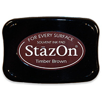 StazOn Ink Pad Timber Brown 