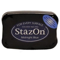 StazOn Ink Pad Midnight Blue 