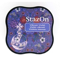 StazOn Craft Ink Pad Midi-Vibrant Violet