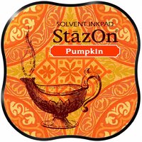 StazOn Craft Ink Pad Midi Pumpkin