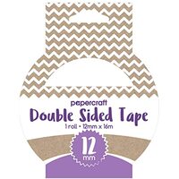 PaperCraft Double Sided Mounting Tape 12mm x 16m Roll ACID FREE 