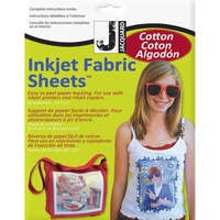 Jacquard Ink Jet Fabric Sheets 8.5X11 10/Pkg 