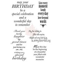 Woodware Clear Stamps Delightful Verses