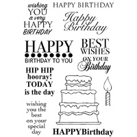 Woodware Clear Stamps Plenty Of Birthdays