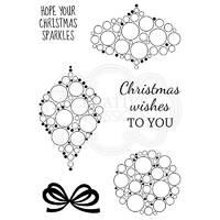 Woodware Clear Stamps Bubble Bauble Mini Baubles