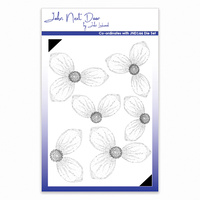John Next Door Stamp - Christmas Rose Stamp JND145