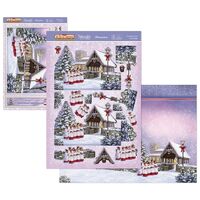 Hunkydory Crafts Decoupage Card Kit Christmas Choir