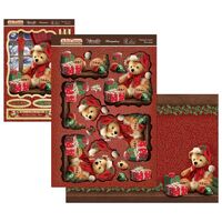 Hunkydory Crafts Decoupage Card Kit Waiting for Santa