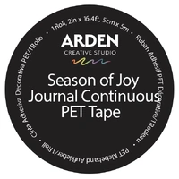 Arden Creative Kiss-Cut PET Tape - Season of Joy - Journal Continuous