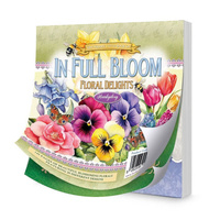 Hunkydory Crafts Square Little Book of In Full Bloom - Floral Delights