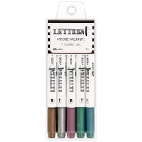 Ranger Letter It Metallic Markers