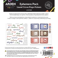 Arden Creative Page Markers Ephemera Pack - Laurel Grove