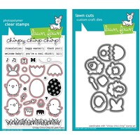 Lawn Fawn Chirpy Chirp Chirp Stamp+Die Bundle
