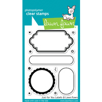 Lawn Fawn Stamps Just for You Labels LF1132 