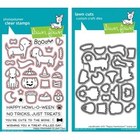 Lawn Fawn Happy Howloweeen Stamp+Die Bundle