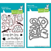 Lawn Fawn Jump For Joy Stamp+Die Bundle