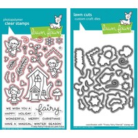 Lawn Fawn Frosty Fairy Friends Stamp+Die Bundle