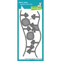 Lawn Fawn Cuts Stiched Tree Borders Dies LF1236 