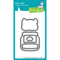 Lawn Fawn Cuts How You Bean? Dies LF1326 