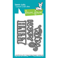 Lawn Fawn Cuts Happy Happy Happy Dies LF1335 