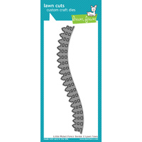 Lawn Fawn Cuts Little Picket Fence Border Die LF1379 