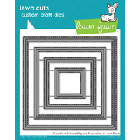 Lawn Fawn Cuts Outside in Stitched Square Stackables LF1443 