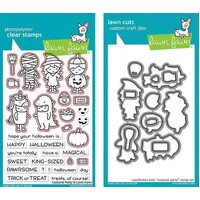 Lawn Fawn Costume Party Stamp+Die Bundle