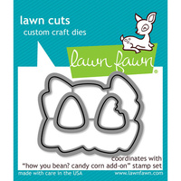 Lawn Fawn Cuts How You Bean? Candy Corn Add-On Lawn Cuts LF1461