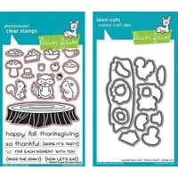 Lawn Fawn Forest Feast Stamp+Die Bundle