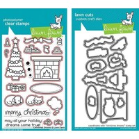 Lawn Fawn Christmas Dreams Stamp+Die Bundle