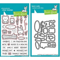Lawn Fawn Toadally Awesome Stamp+Die Bundle