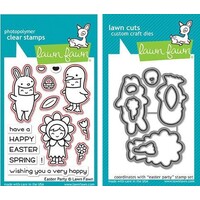 Lawn Fawn Easter Party Stamp+Die Bundle