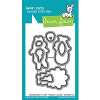 Lawn Fawn Cuts Happy Easter Party LF1590