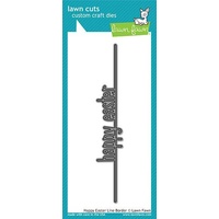 Lawn Fawn Cuts Happy Easter Line Border LF1616