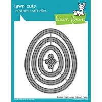 Lawn Fawn Cuts Easter Egg Frames LF1628
