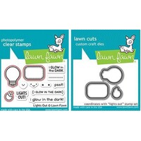 Lawn Fawn Lights Out Stamp+Die Bundle