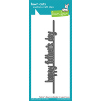Lawn Fawn Cuts Father's Day Line Border LF1708