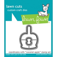 Lawn Fawn Cuts Caramel Apple Dies LF1760
