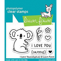 Lawn Fawn Stamps I Love You( Calyptus) LF1823