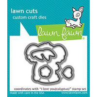 Lawn Fawn Cuts I Love You( Calyptus) LF1824